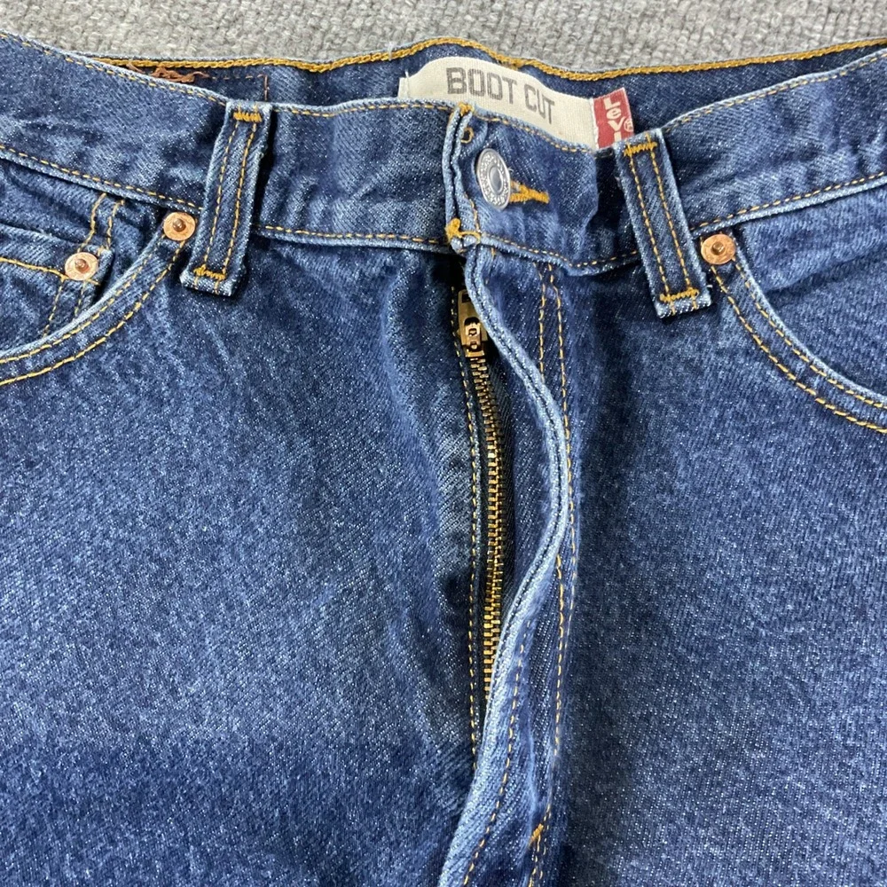 Levis 517 Bootcut Jeans Mens 33x32 Blue Denim Cowboy Western Classic Fit